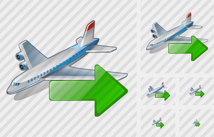 Airplane Export Symbol