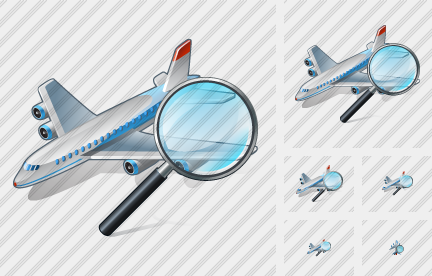 Icono Airplane Search 2