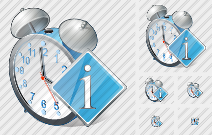 Icono Alarm Clock Info