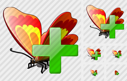 Icono Butterfly Add