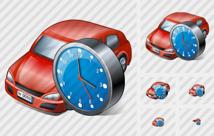 Icono Car Clock