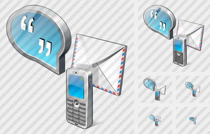 Icono Chat Mail Phone
