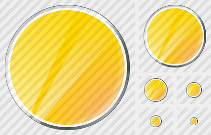 Icône Circle Yellow