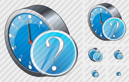 Clock Question Symbol