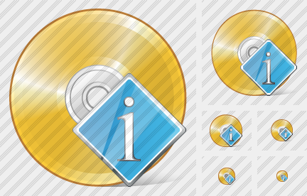 Icono Compact Disk Info