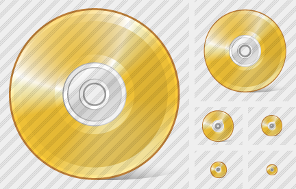 Icône Compact Disk