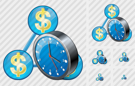 Icono Country Business Clock