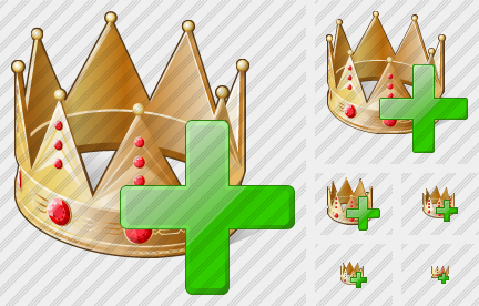 Icono Crown Add