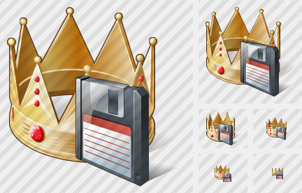 Icono Crown Save