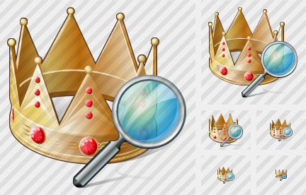 Icono Crown Search