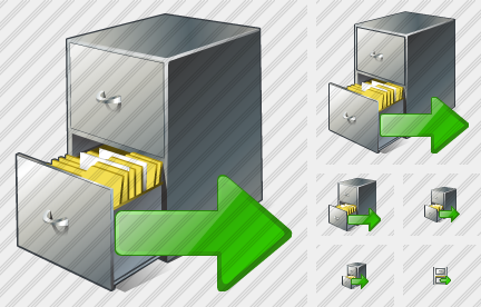 Icono Document Box Export