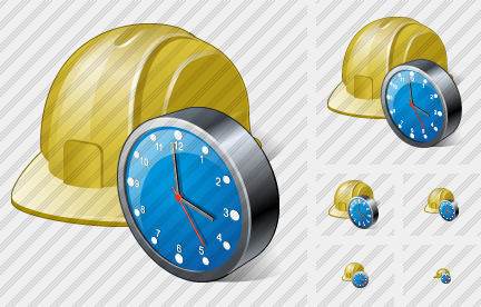 Helmet Clock Symbol