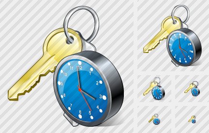 Icono Keys Clock