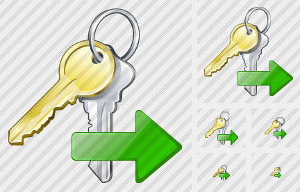 Icono Keys Export