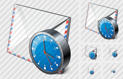 Icono Mail Clock