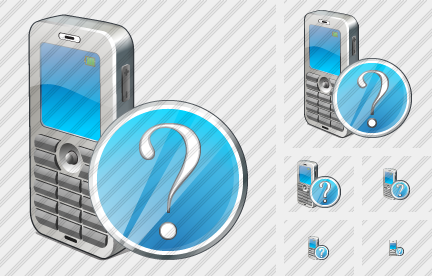 Mobile Phone Question Symbol