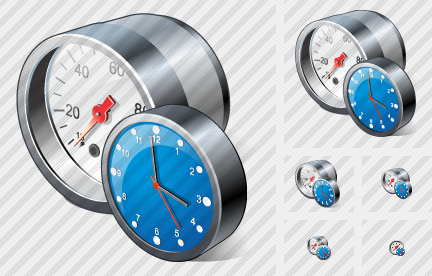 Icône Monitoring Device Clock