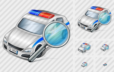 Icono Police Car Search