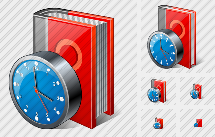 Icono Question Book Clock