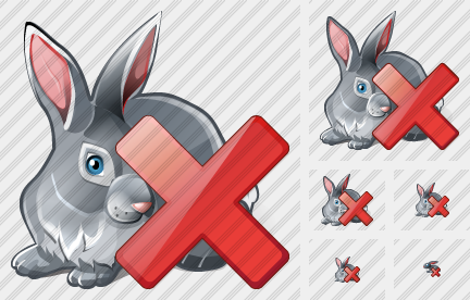 Icono Rabbit Delete