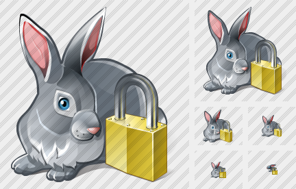 Rabbit Locked Symbol