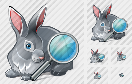Icône Rabbit Search
