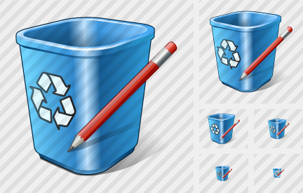 Icono Recycle Bin Edit