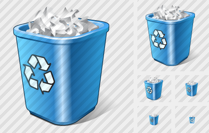 Icône Recycle Bin Full