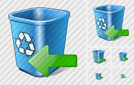 Recycle Bin Import Symbol