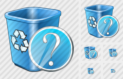 Recycle Bin Question Symbol