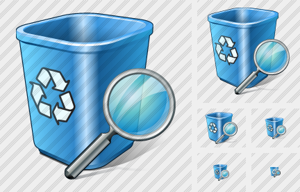 Recycle Bin Search Symbol