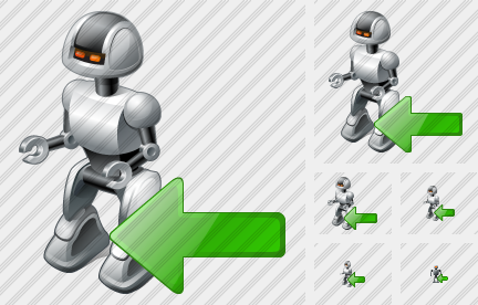 Иконка Робот Импорт