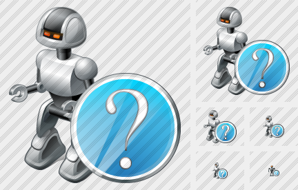 Robot Question Symbol