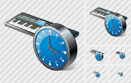 Icône Synthesizer Clock