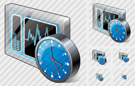 Icono System Control Clock