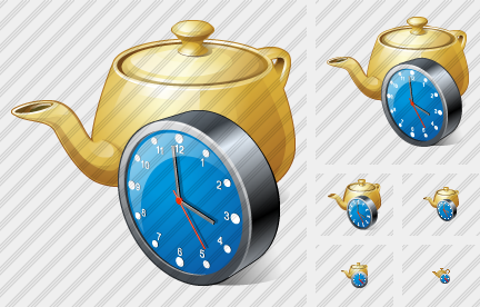 Icono Teapot Clock