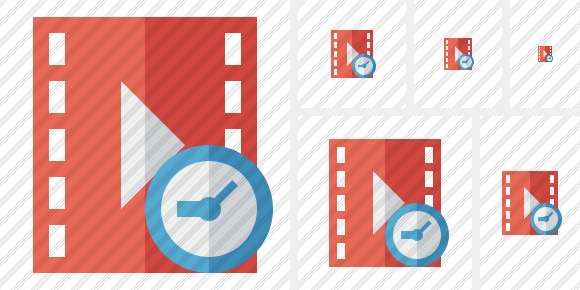 Movie Clock Symbol