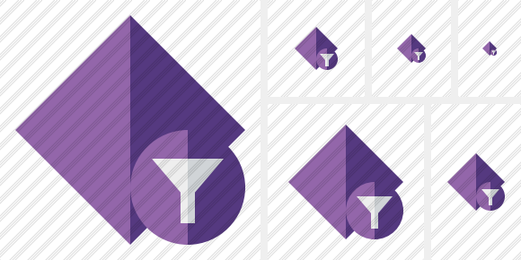 Icono Rhombus Purple Filter
