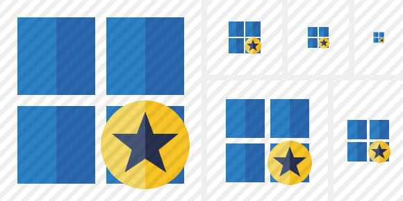Icône Windows Star