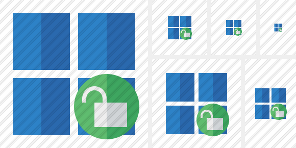 Icono Windows Unlock