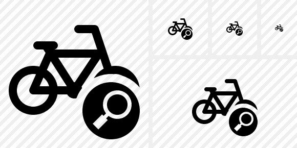 Bicycle Search Symbol