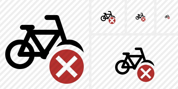Icône Bicycle Cancel