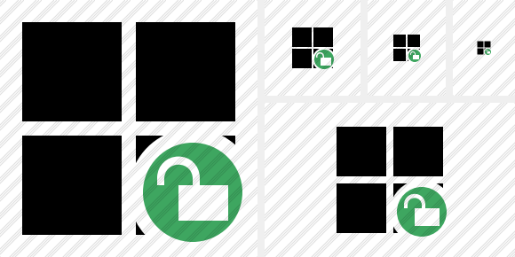 Icône Windows Unlock