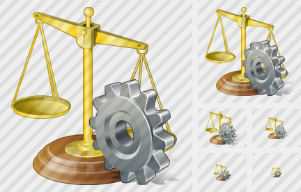 Scales Settings Symbol