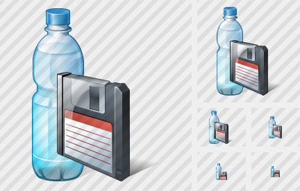 Icône Water Bottle Save