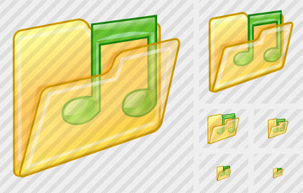 Icono Folder Music