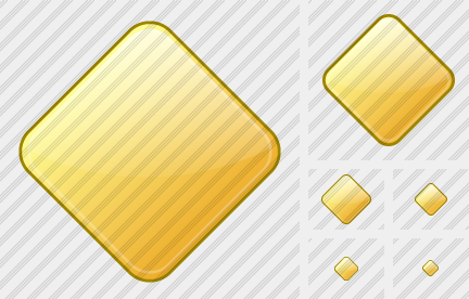 Icono Rhomb Yellow